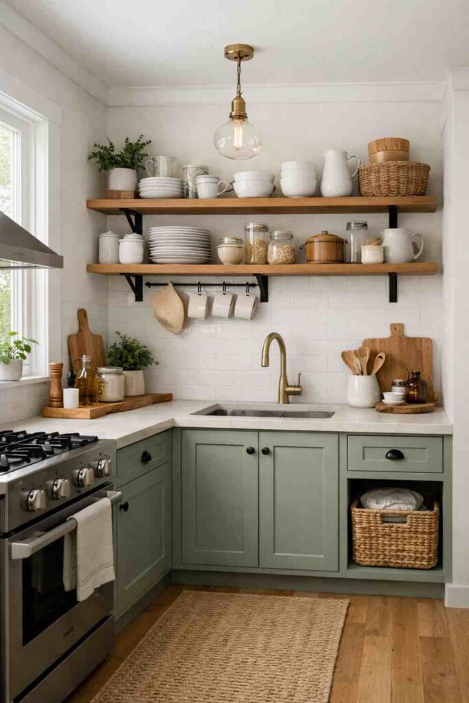 Green Kitchen Cabinet Ideas