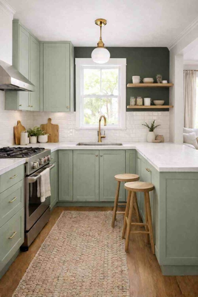 Green Kitchen Cabinet Ideas