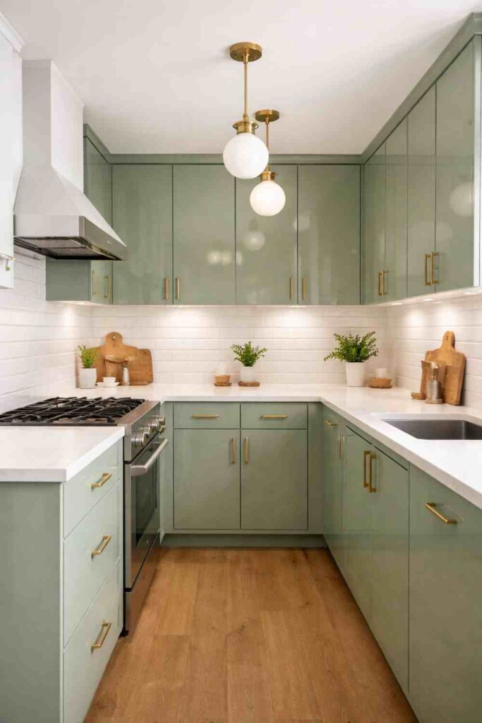 Green Kitchen Cabinet Ideas